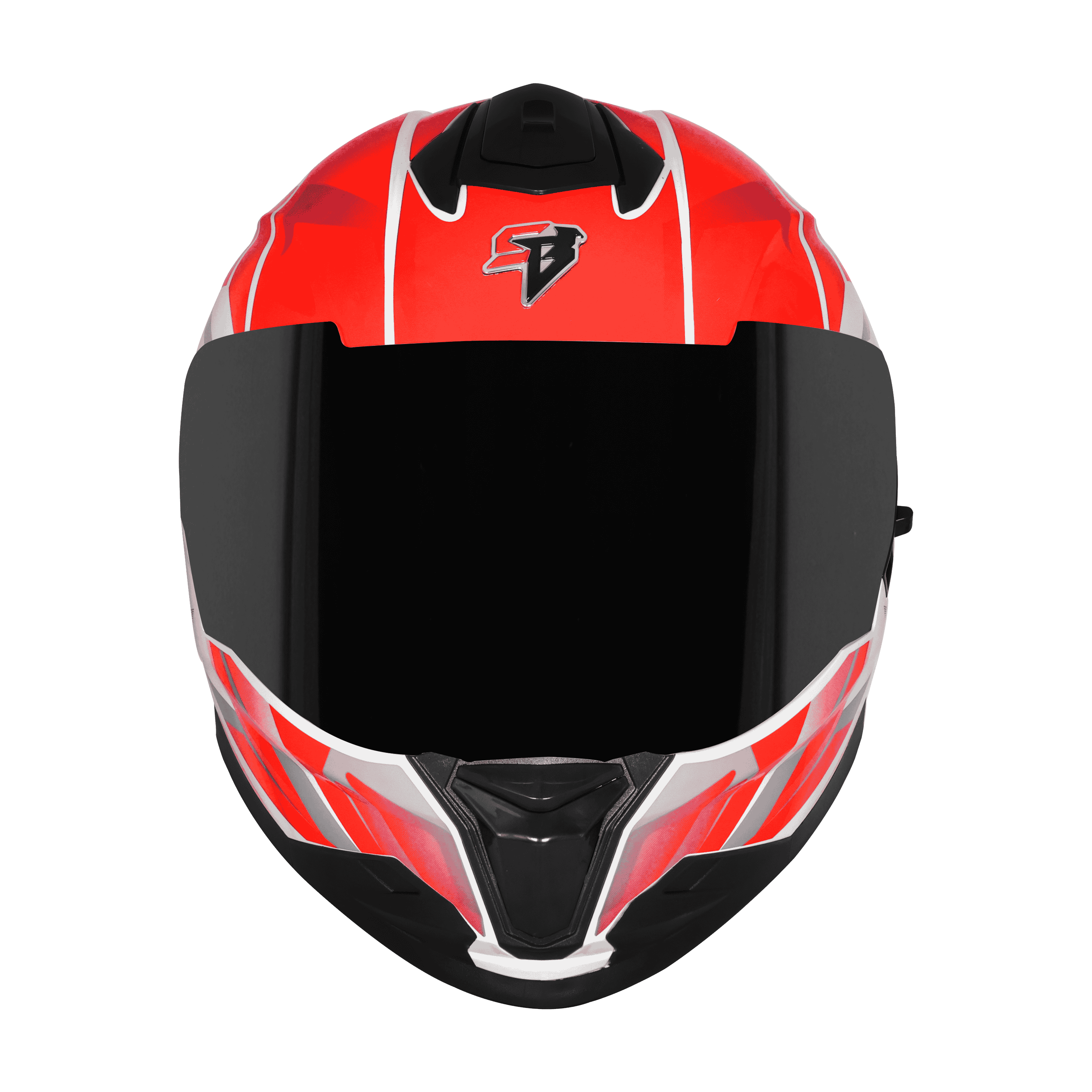 SBH-57 ISS FIGHTER F4 GLOSSY WHITE WITH RED
